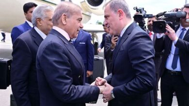 pm shebaz arrives in azarbaijan