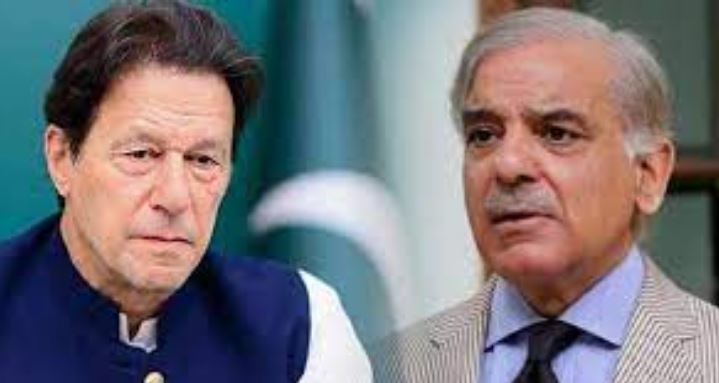 pm shebaz sharief,imran khan