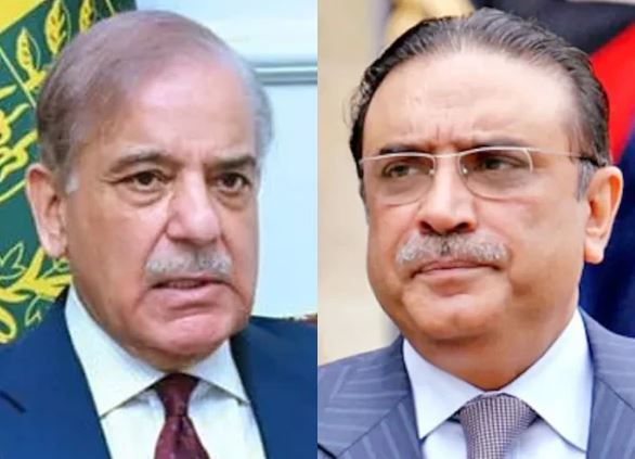 president asif ali zardari,pm shebaz sharief