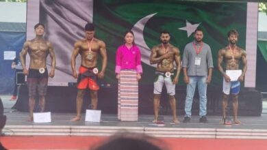 Bodybuilder Osama Saeed