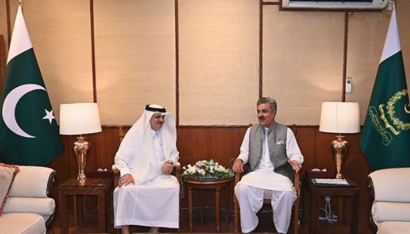 Chief Justice of Pakistan Justice Yahya Afridi meets Saudi Ambassador Nawaf Al-Maliki