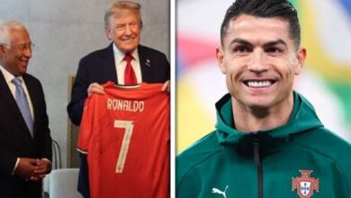 Cristiano Ronaldo, donalod trump
