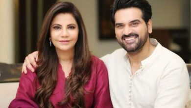 actor humayon saeed and wife