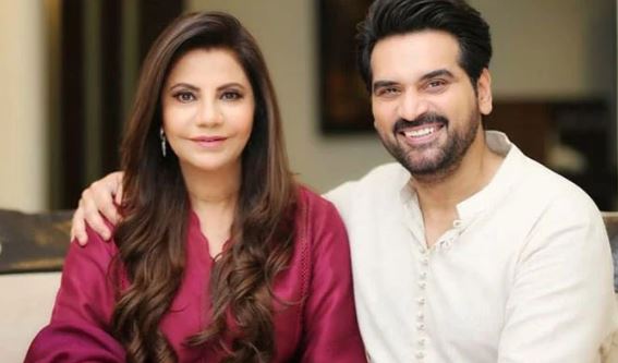 actor humayon saeed and wife