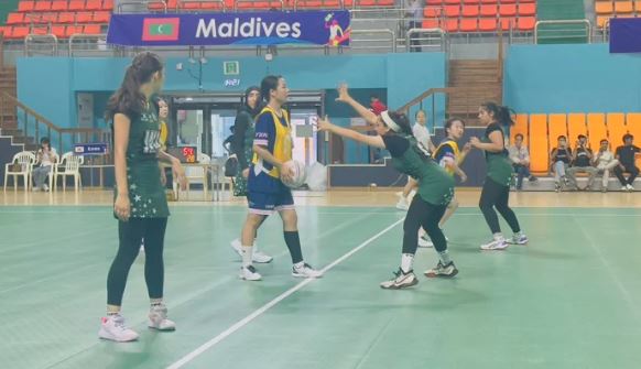 asian youth girls net ball