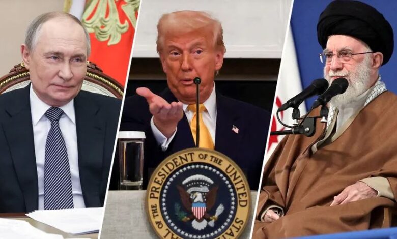 ayat ullah,trump,putin