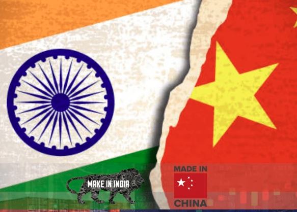 china,india,flags