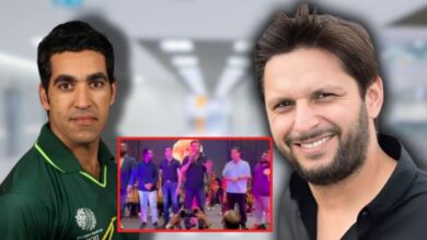 cricketer shahid afridi ,umar gull