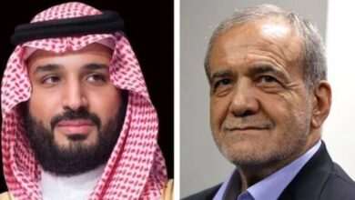 crown prince mbs call irani president