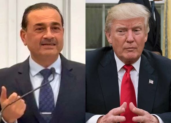 donalod trump,army chief seyed asim munir