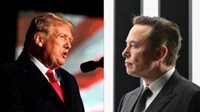 elone musk,donalod trump
