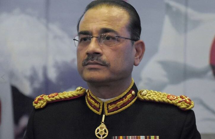 filed marshal seyed asim munir