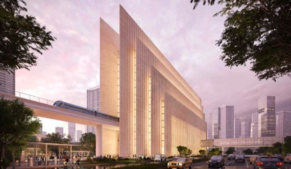 metro station in dubai