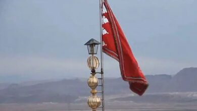 red flag of iran