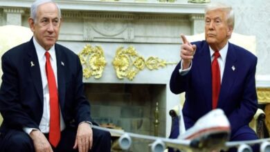 Donald Trump and Israeli Prime Minister Benjamin Netanyahu