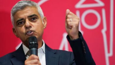 London Mayor Sadiq Khan