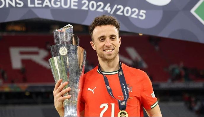 Portuguese footballer Diego Jota