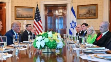 Prime Minister Netanyahu meets with US President Donald Trump
