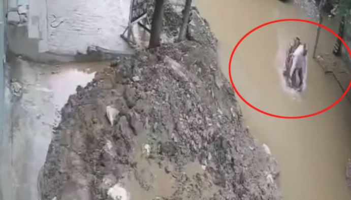 bike rider fall in shadara