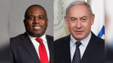 british minister netenyahu