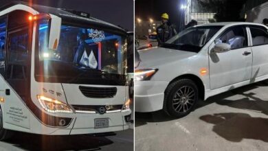 bus and car of afghan government