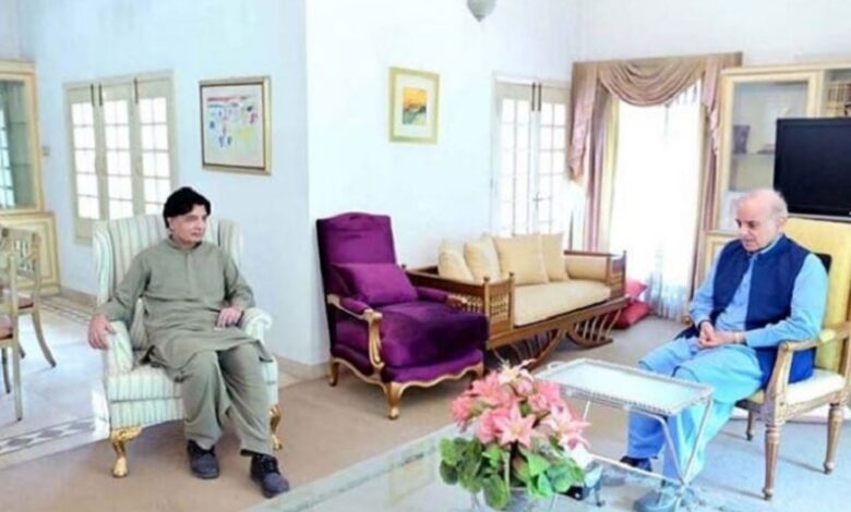 ch nisar ali khan,pm shebaz sharief