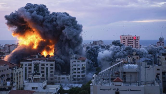 israeeli army attack on gaza