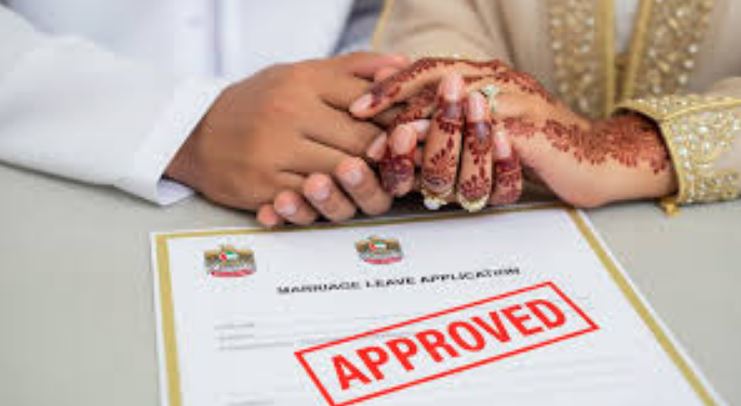 leave for marriage in uae
