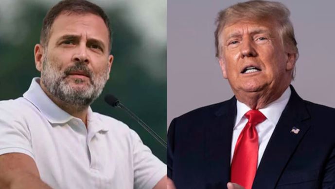 rahul gandhi and trump