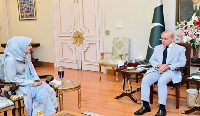 shahbaz sharif and afia sadiqque