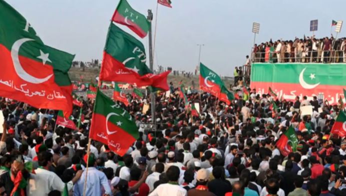 pti protest