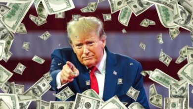 trump first salry