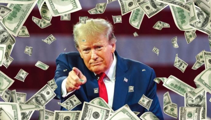 trump first salry