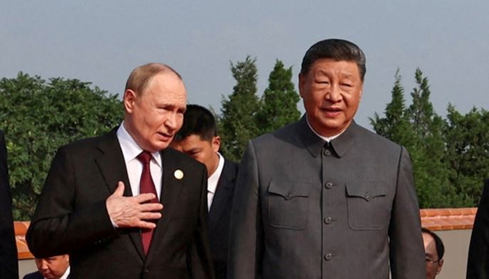 Chinese and Russian presidents