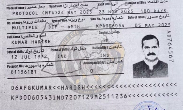 indian ambassador hareesh kumar in afganistan