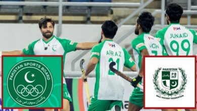 pakistan sports board and hockey player