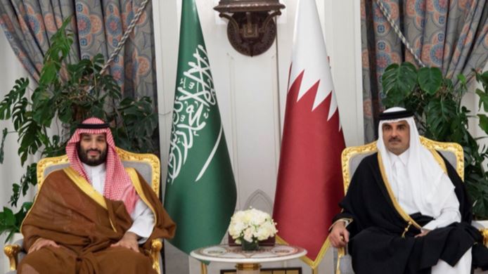 saudi wali ahad call to qatar ameer