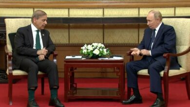 shahbaz sharif meeting with putin