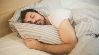 sleeping night