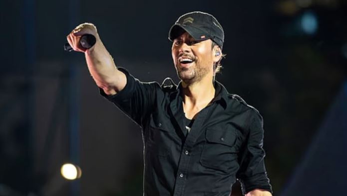 Spanish pop singer Enrique Iglesias