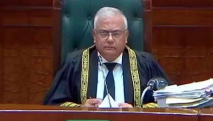 chief justice ameen ul din khan