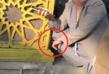 police and people fight