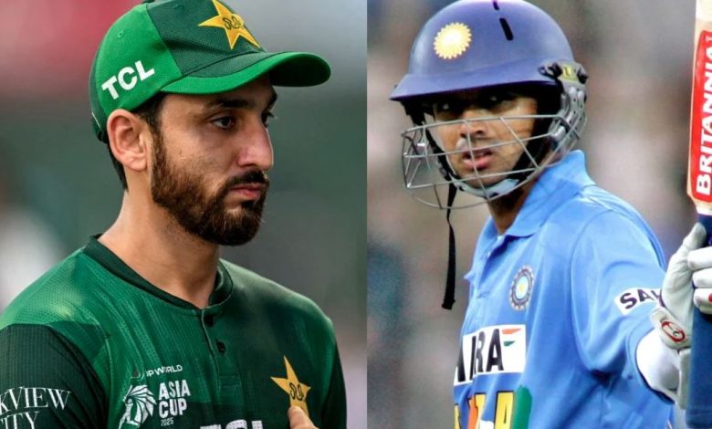 salman ali agha and rahul dravid