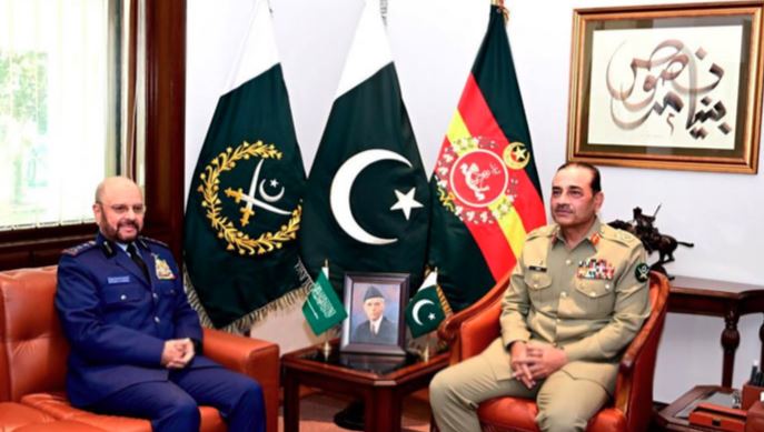 saudi cheif meet with field marshal