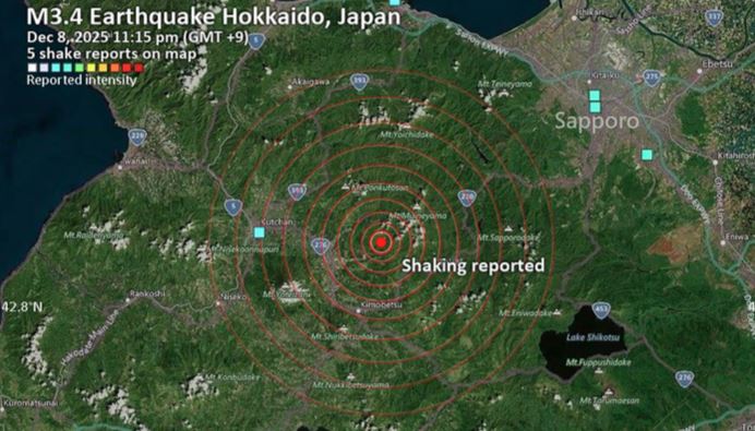 earth quake in japan