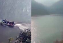 passenger van fall in river