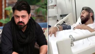 agha sheraaz in hospital