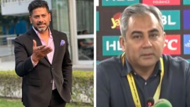 indian journalist vikranat gupta and mohsin naqvi