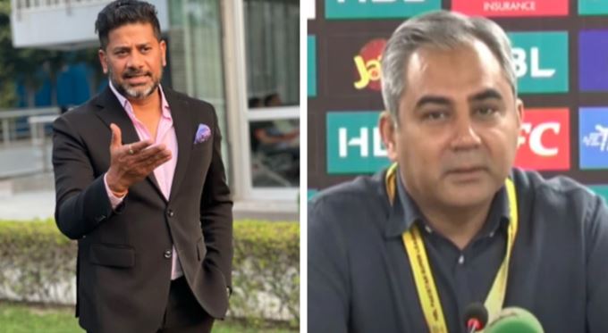 indian journalist vikranat gupta and mohsin naqvi