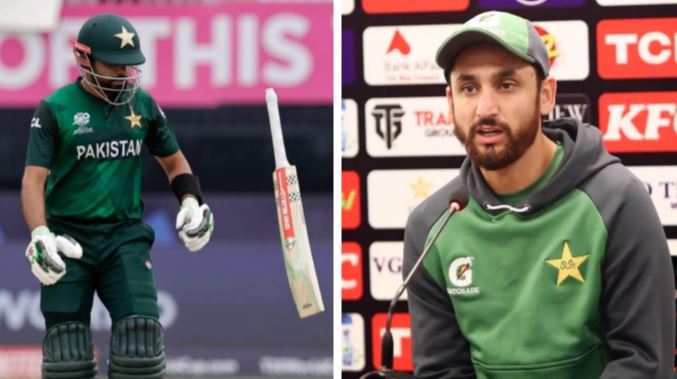 slaman ali agha and babar azam